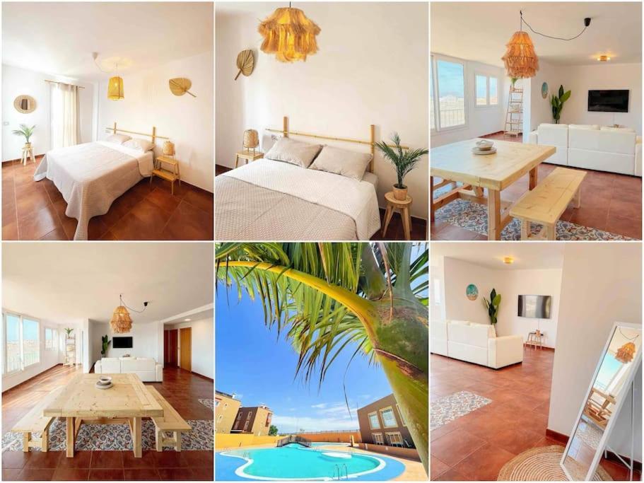 Apartamento Casa Bamboo Corralejo, Espacioso, Piscina Y Parking المظهر الخارجي الصورة