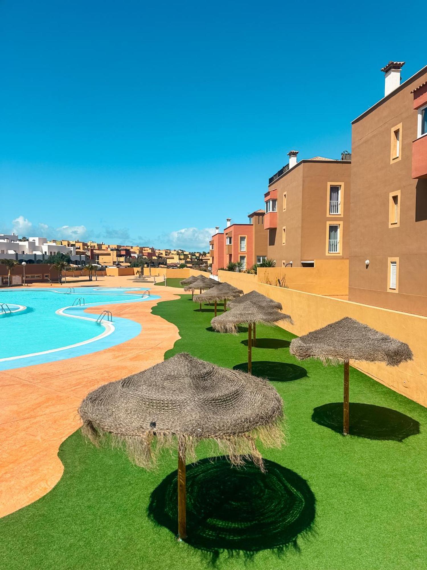 Apartamento Casa Bamboo Corralejo, Espacioso, Piscina Y Parking المظهر الخارجي الصورة